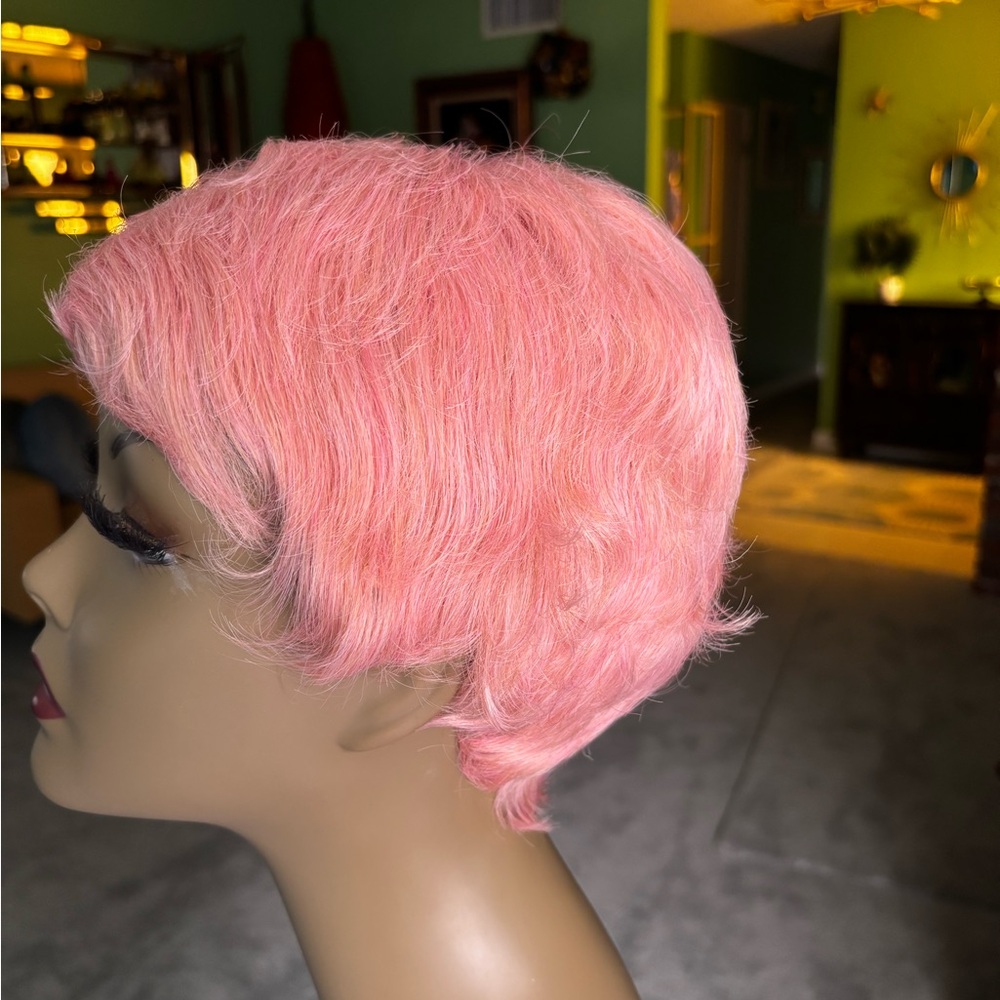 Pink wig - Picture 3 of 6